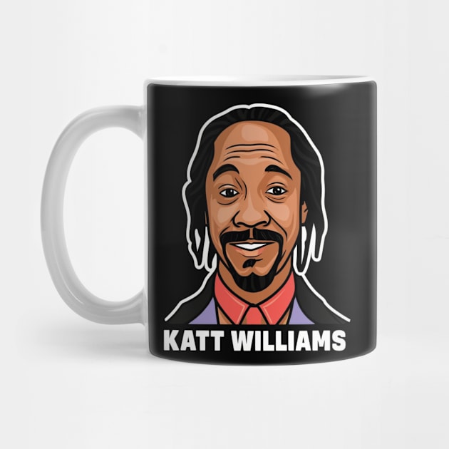 Katt Williams Funny Face by Aldrvnd